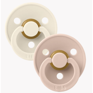Colour collection čiulptukai 2 Pack - Ivory/Blush 0-6 mėn.