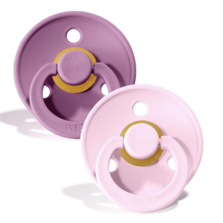 Colour collection čiulptukai 2 Pack - Lavender/Baby Pink 0 - 6 mėn.