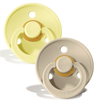 Colour collection čiulptukai 2 Pack - Sunshine/Sand 0-6 mėn.