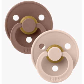 Colour collection čiulptukai 2 Pack - Woodchuck/Blush 0-6 mėn.