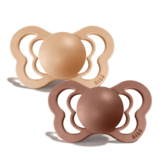 Couture collection čiulptukai 2 Pack - Peach/Woodchuck