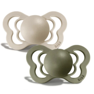 Couture collection čiulptukai 2 Pack - Vanilla/Olive