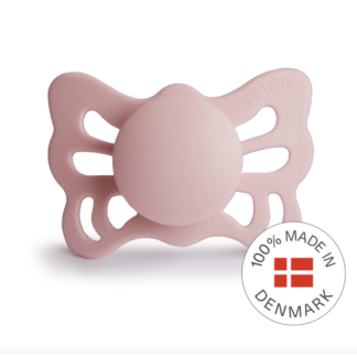 FRIGG Butterfly - Silicone ortodontinis čiulptukas - Baby Pink