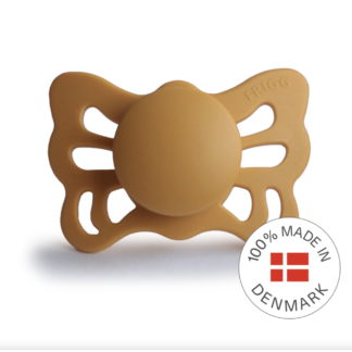 FRIGG Butterfly - Silicone ortodontinis čiulptukas - Honey Gold