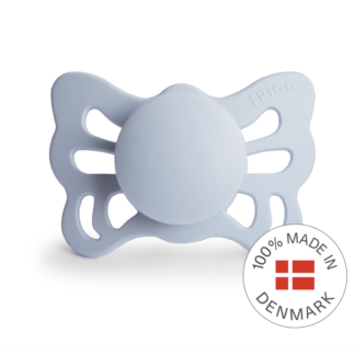 FRIGG Butterfly - Silicone ortodontinis čiulptukas - Powder Blue