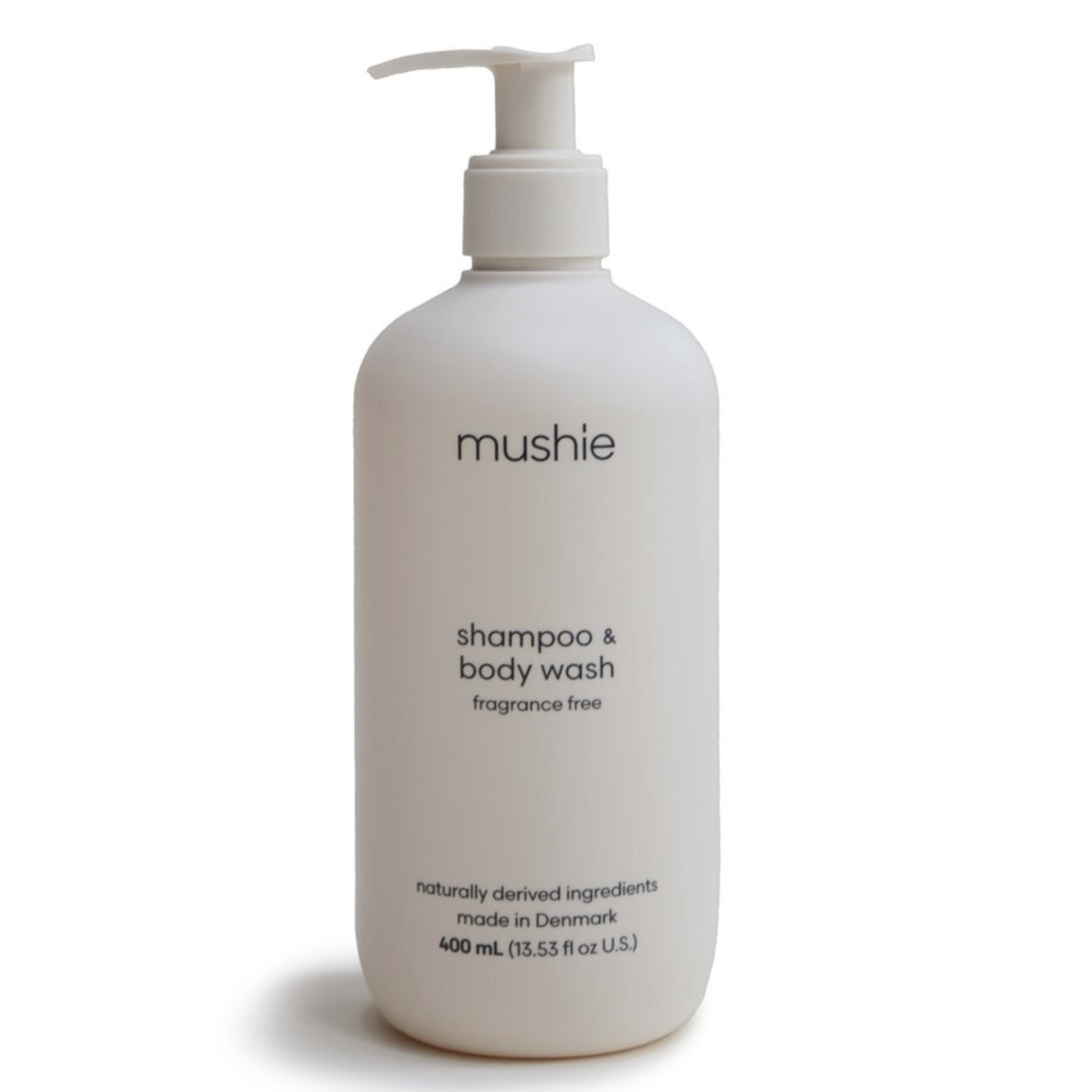 "Mushie" kūdikių šampūnas ir kūno prausiklis Cosmos - 400 ml - Image 2