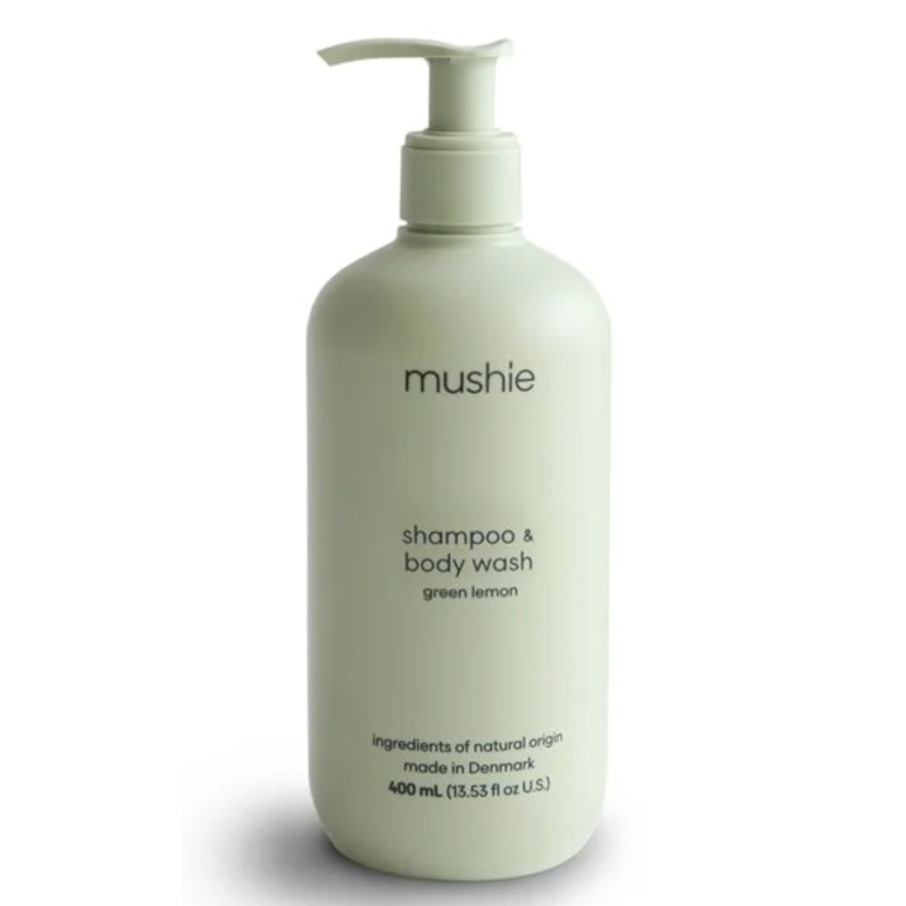 "Mushie" kūdikių šampūnas ir kūno prausiklis Cosmos - 400 ml