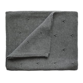 Mushie pledukas Pointelle Gray Melange