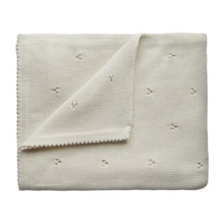 Mushie pledukas Pointelle Ivory