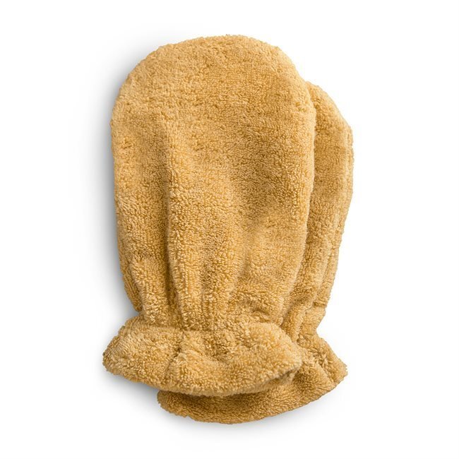 Mushie prausimosi pirštinės 2-Pack Yellow