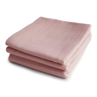 Mushie rankšluostukai 3-pack Blush