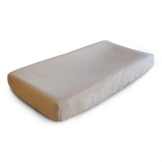 Mushie vystymo stalo užvalkalas Pale Taupe