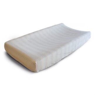 Mushie vystymo stalo užvalkalas Retro Stripes