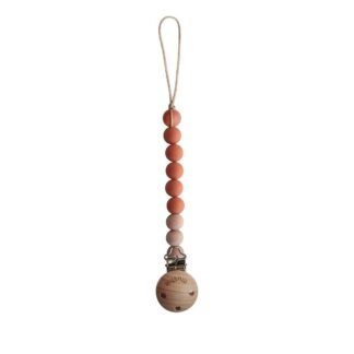 Pacifier Clip | Cleo (Clementine)