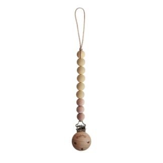 Pacifier Clip | Cleo (Muted Yellow)