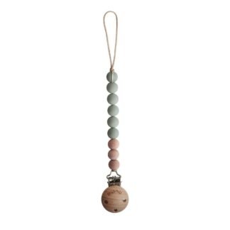 Pacifier Clip | Cleo (Sage)