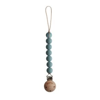 Pacifier Clip | Halo (Cadet Blue)