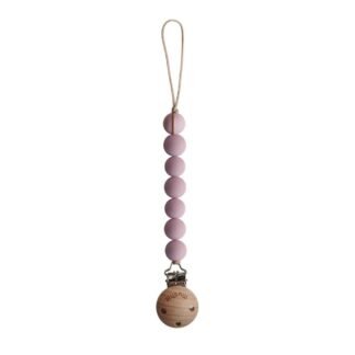 Pacifier Clip | Halo (Mauve)